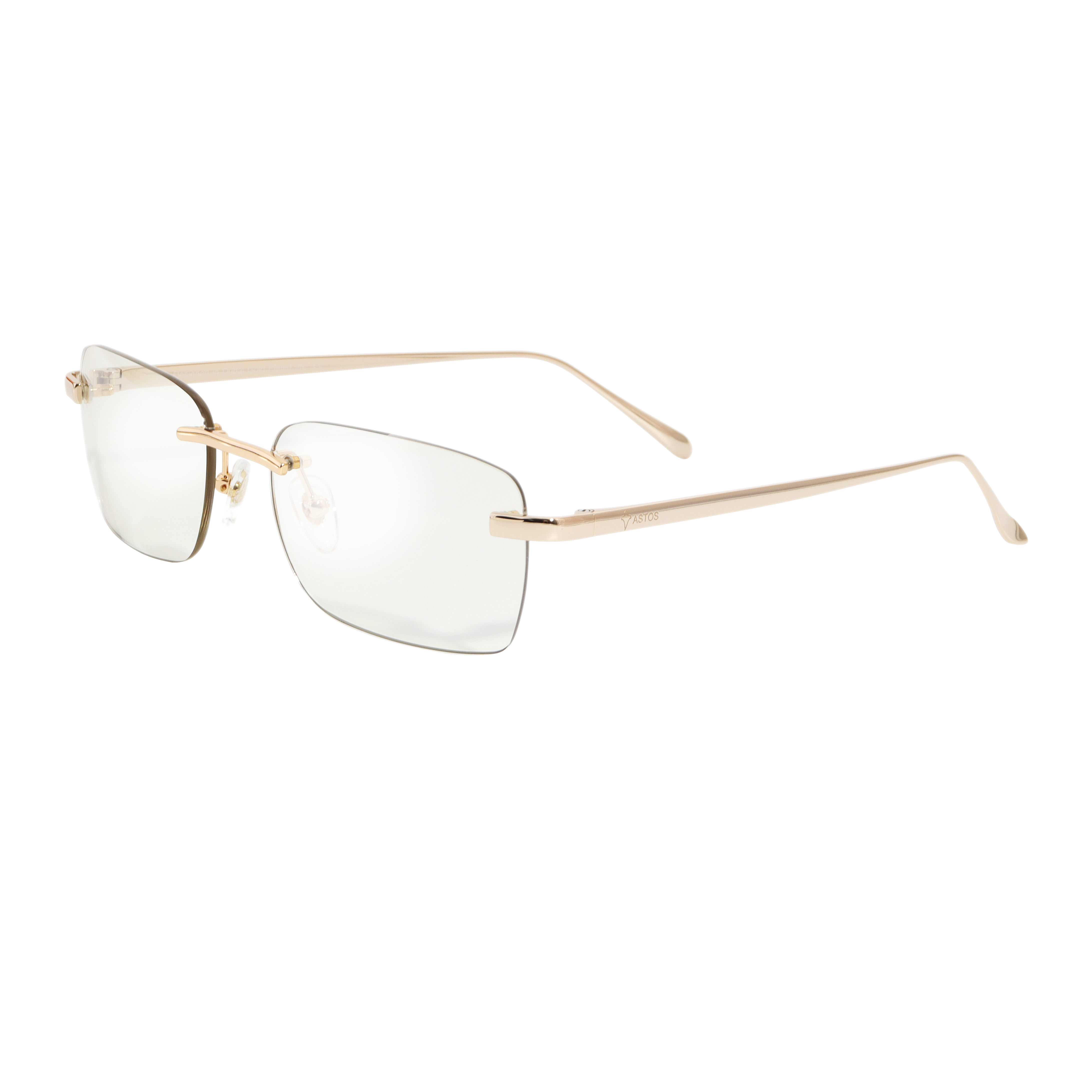 Men's Eyewear Transparent | 9K Gold plated