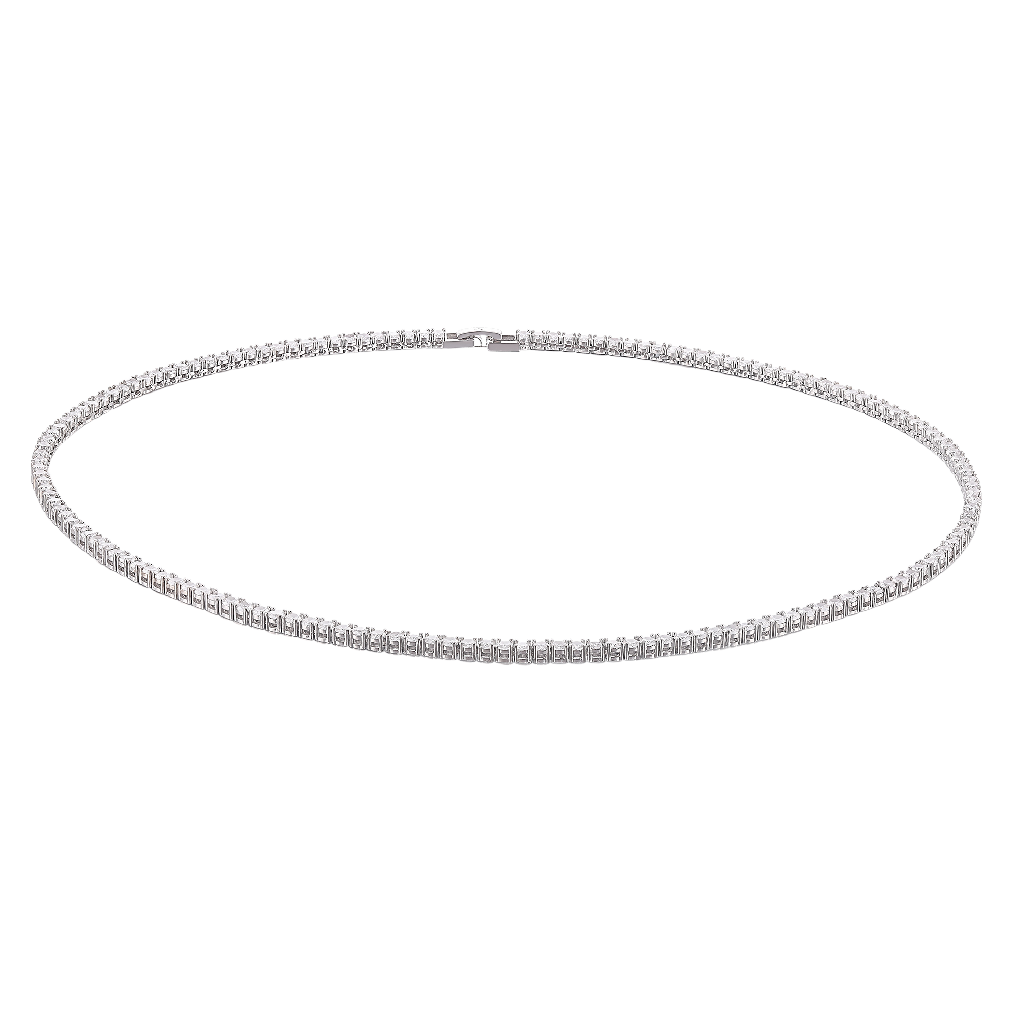 Women's Tennis Chain - White Gold