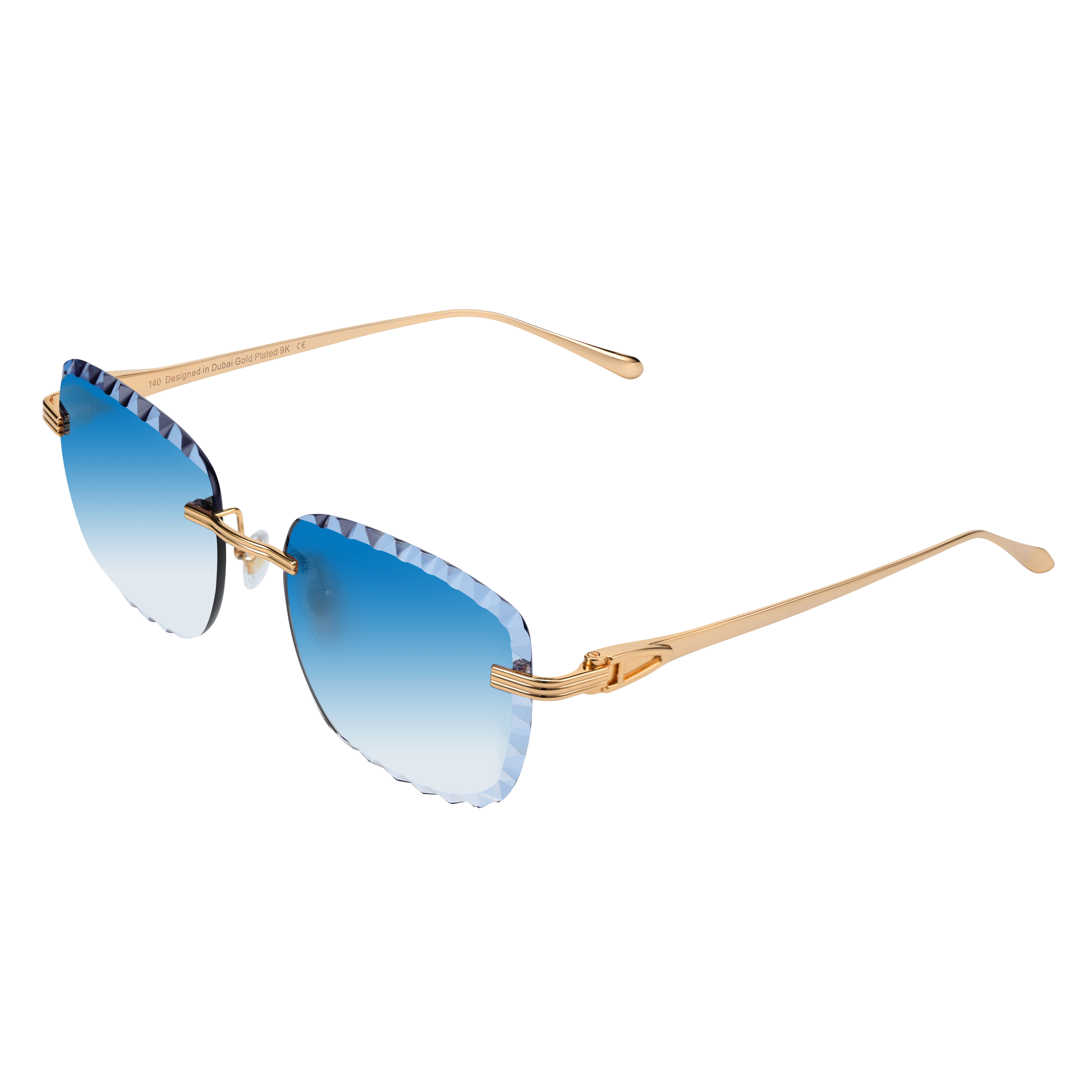 Eyewear Premium Diamond Cut Light Blue