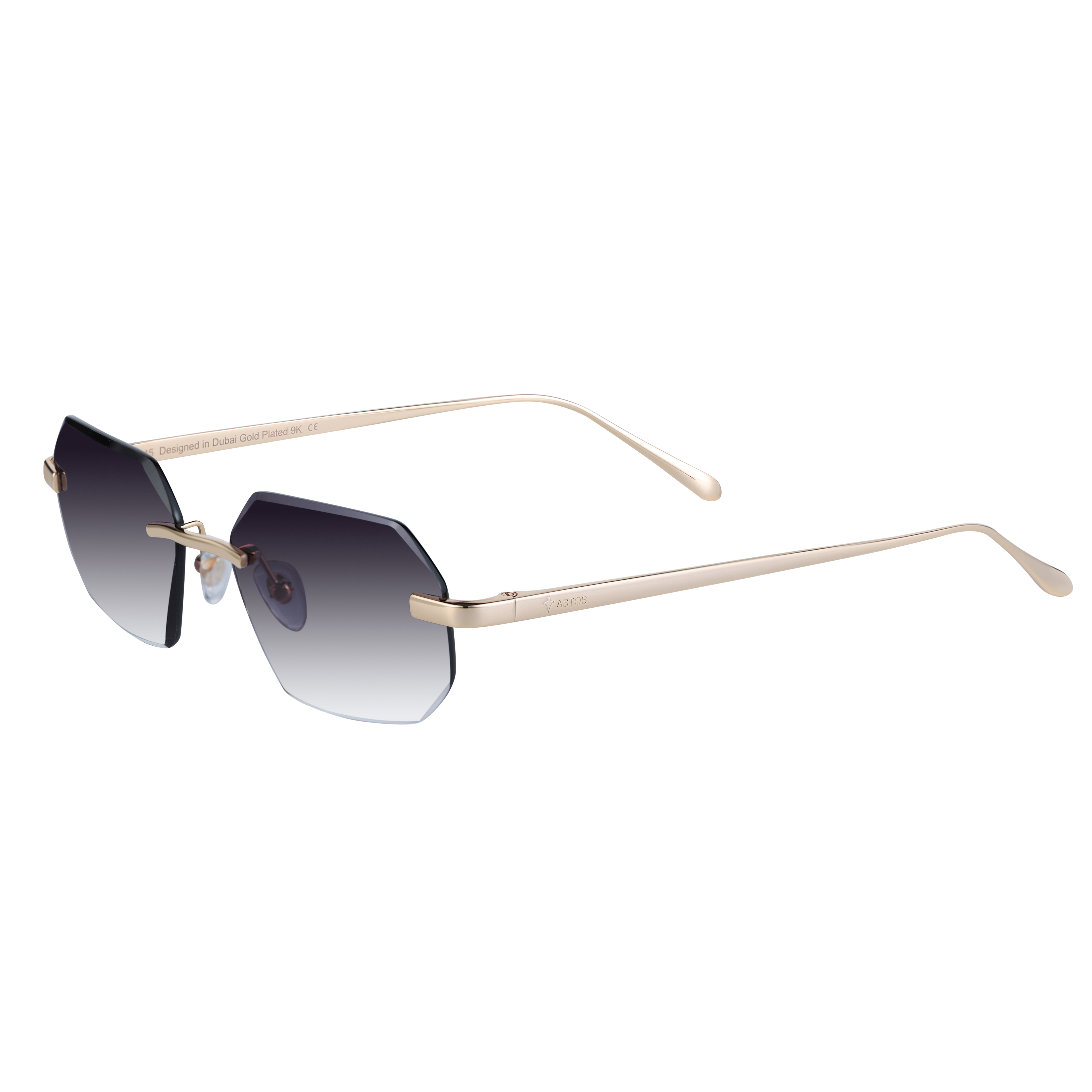 Eyewear Diamond Cut Black