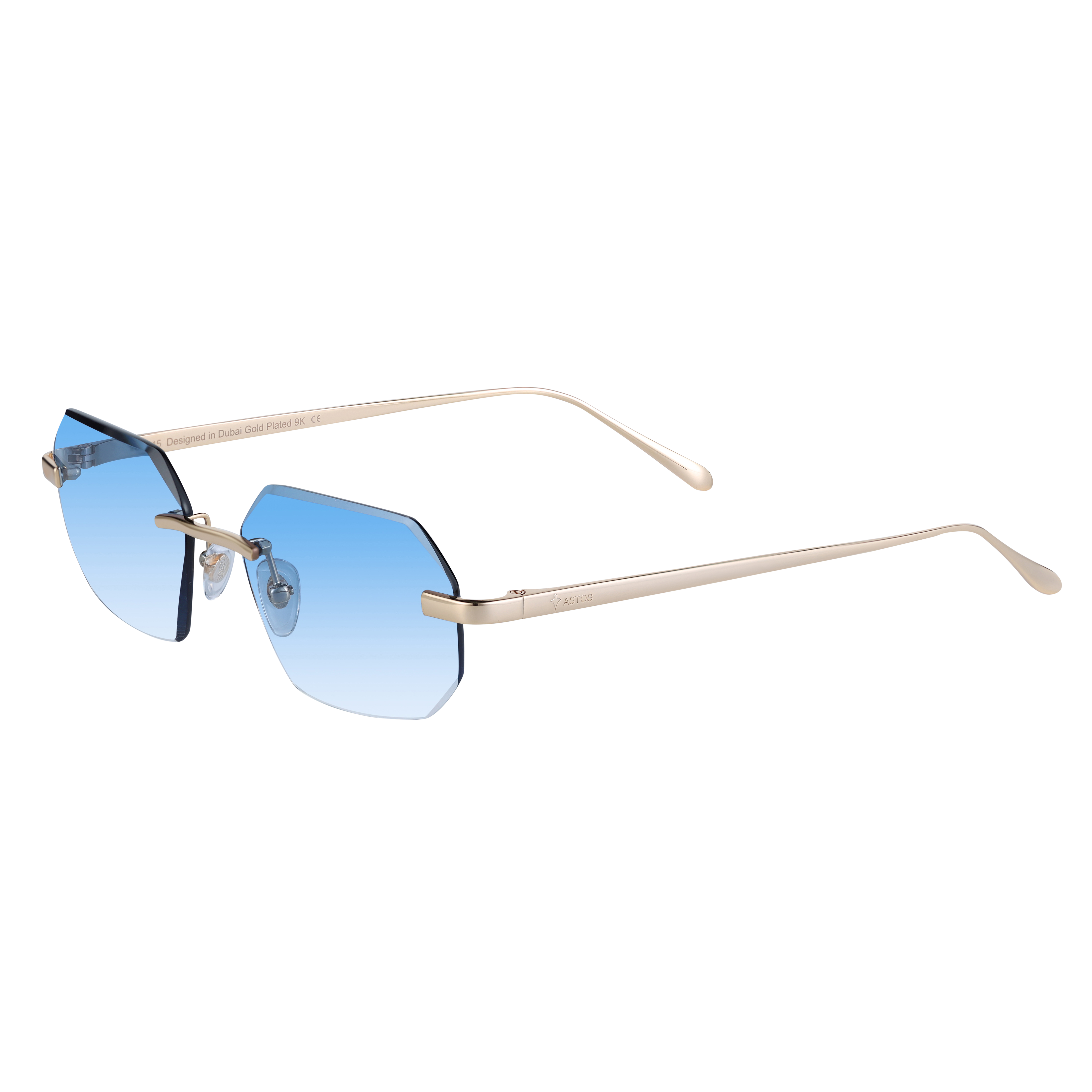 Eyewear Diamond Cut Sky Blue