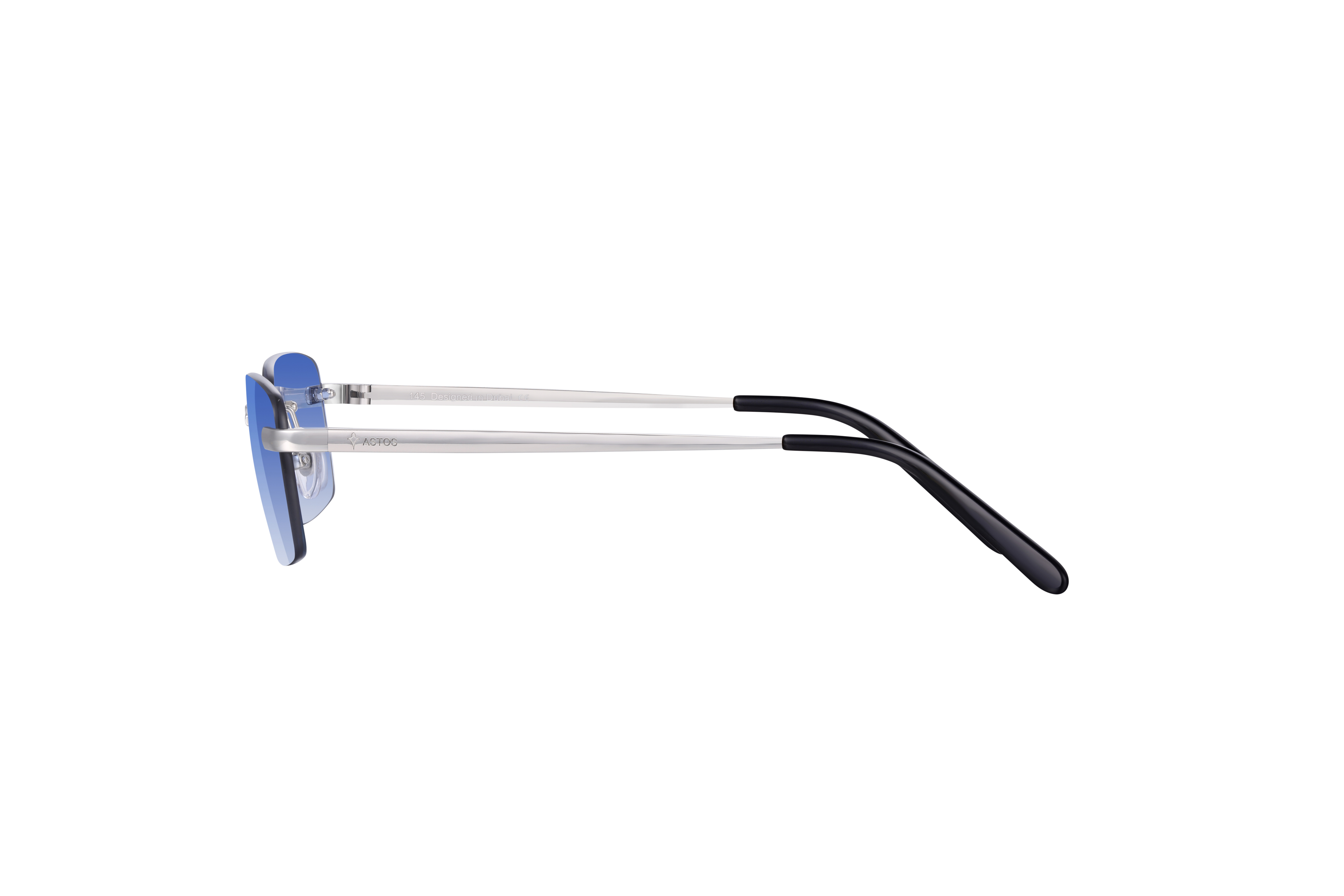 Men's Eyewear Dark Blue | Silver