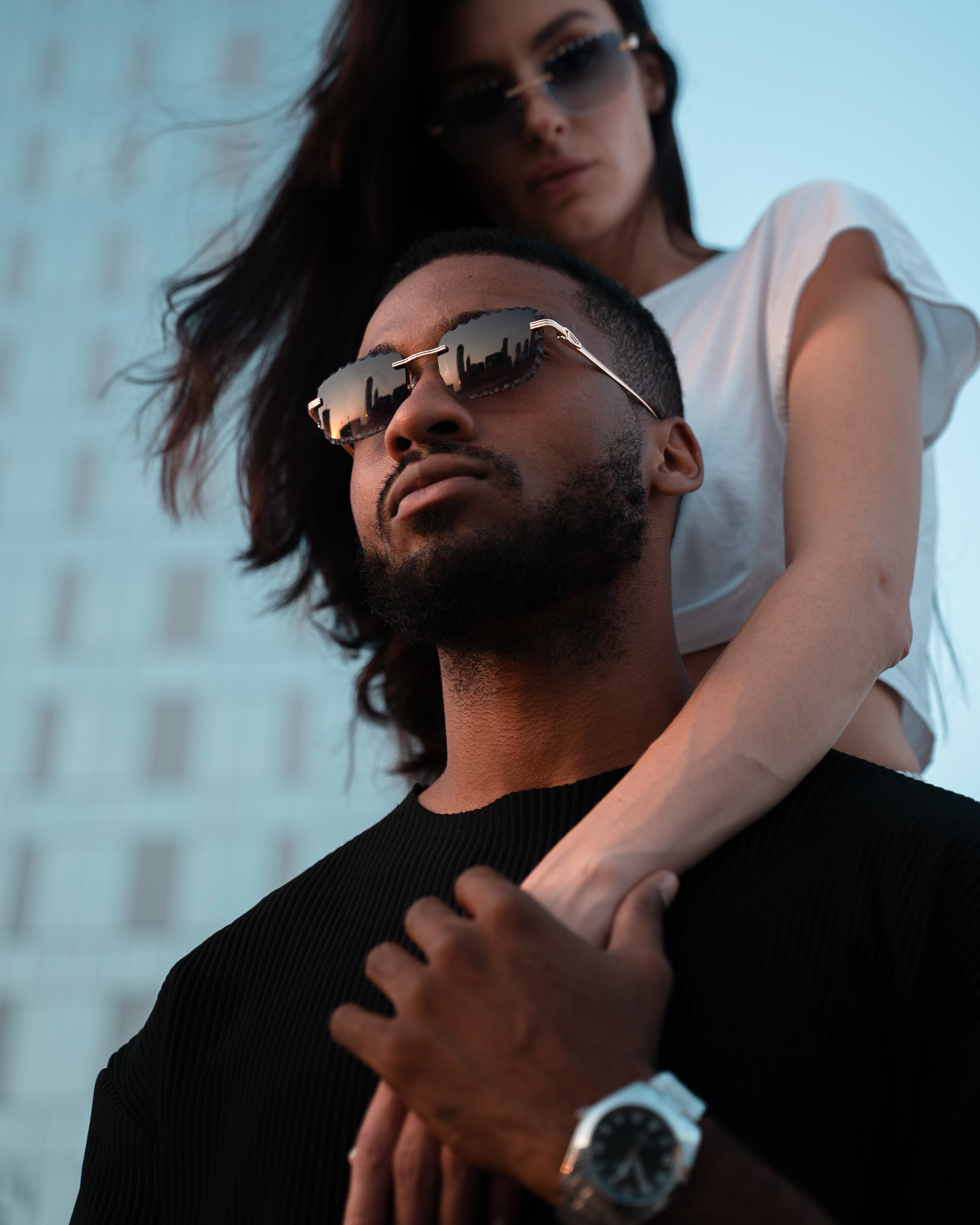 Eyewear Premium Diamond Cut Black