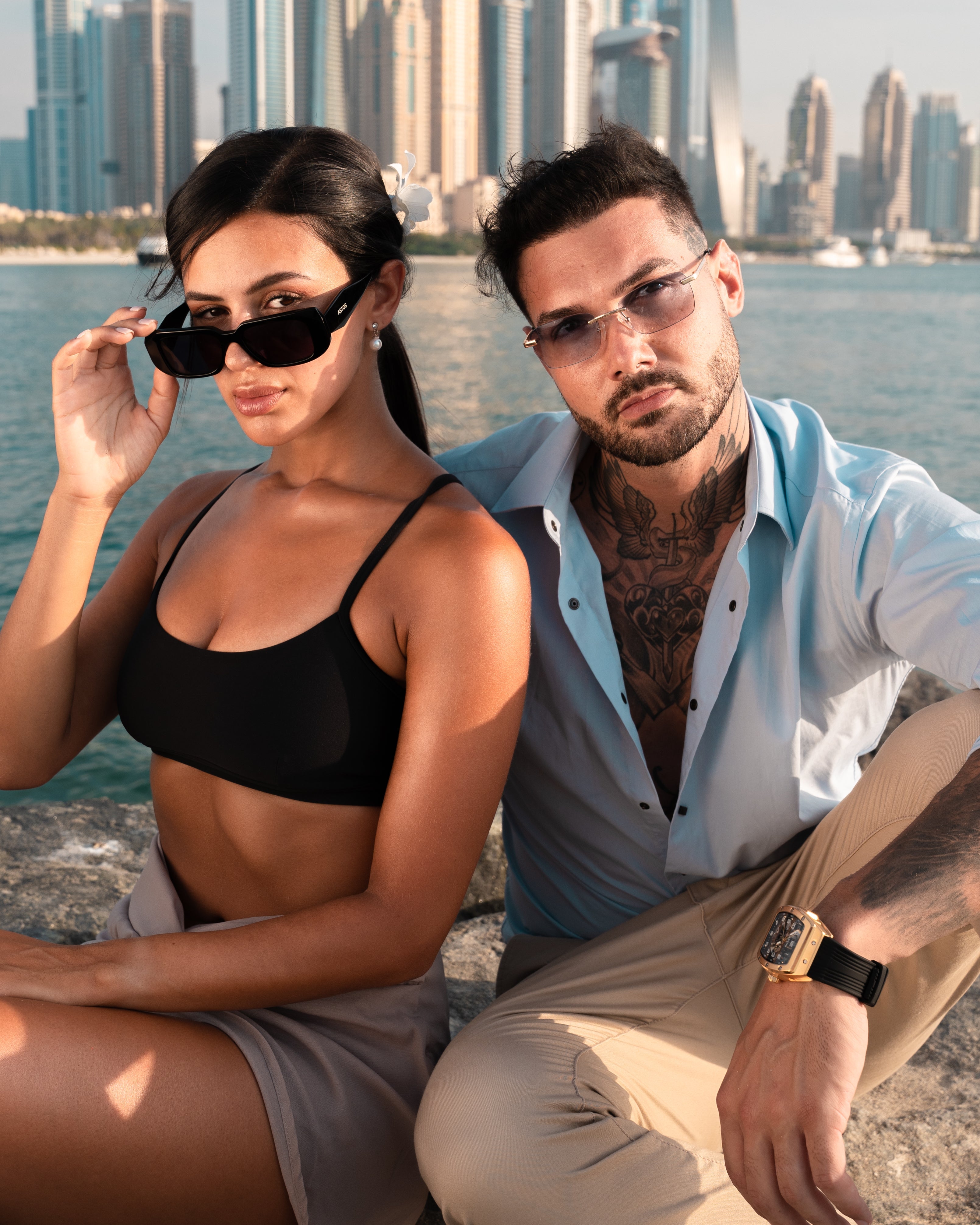 Eyewear Diamond Cut Gray