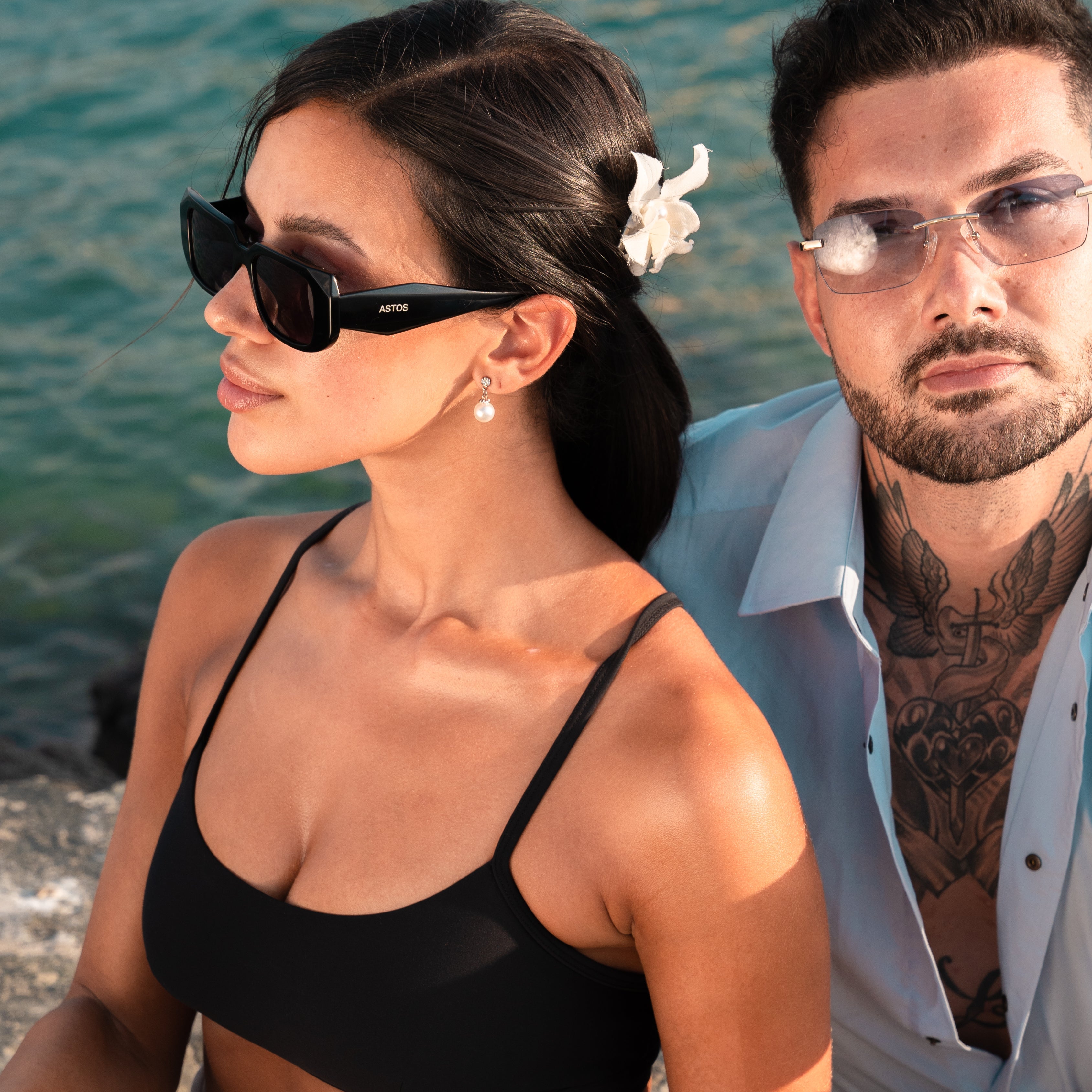 Eyewear Diamond Cut Gray