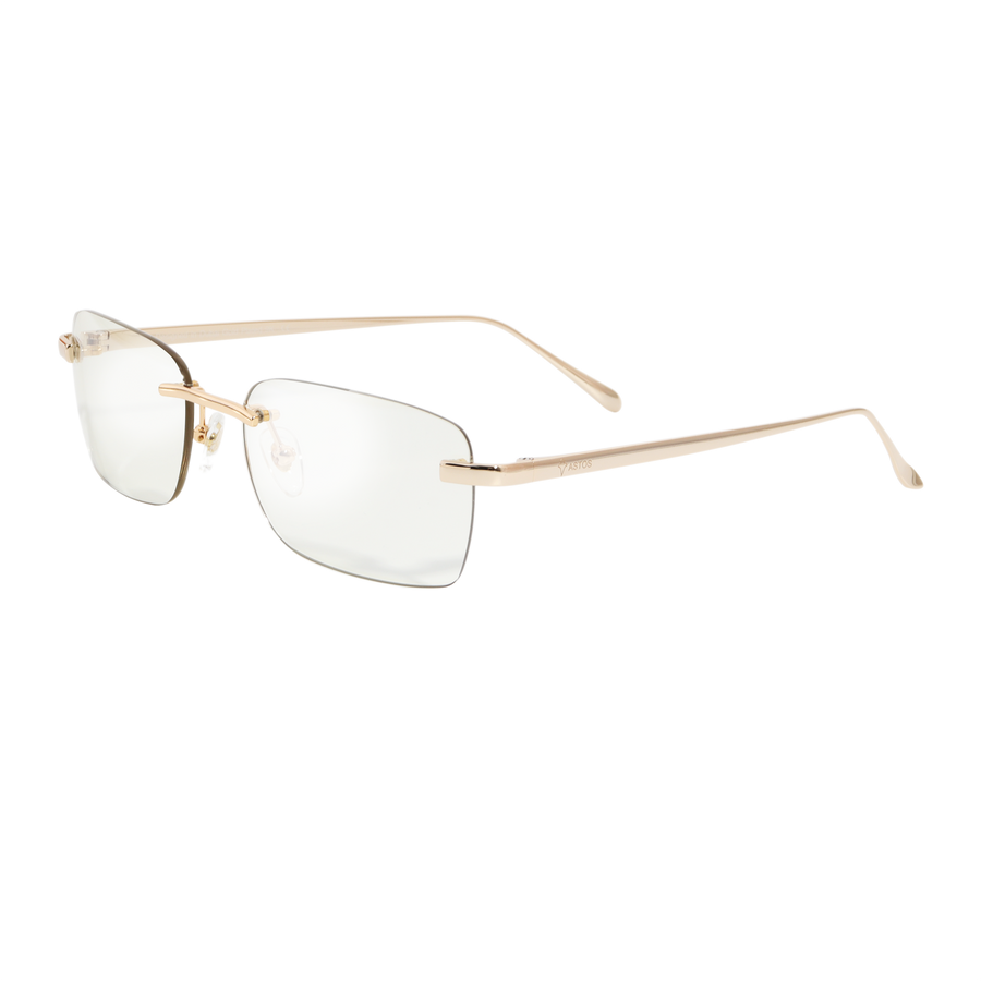 Women's Eyewear Transparent | 9K Gold plated