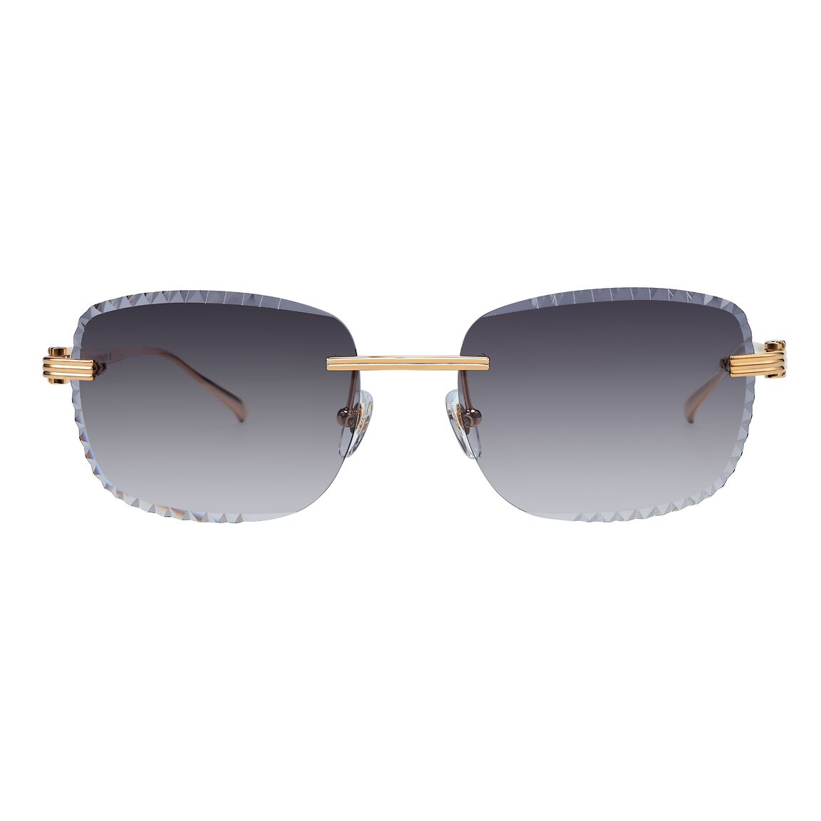 Men's Eyewear Premium Diamond Cut Black