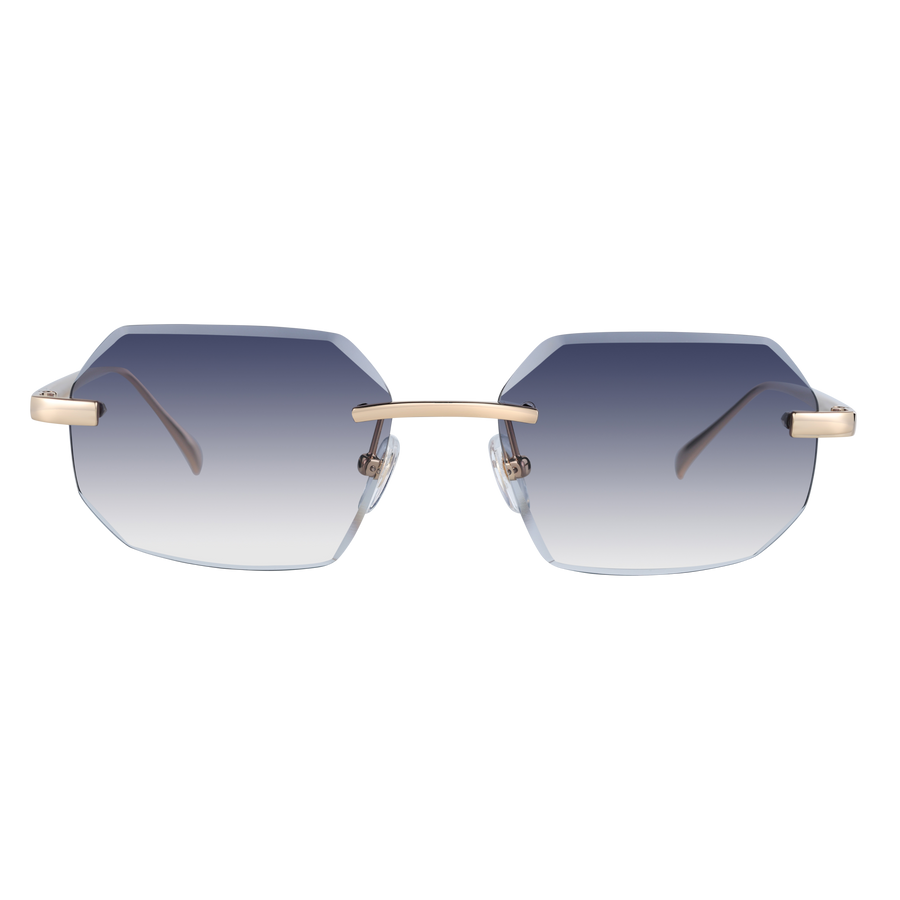 Herrenbrille Diamond Cut Grau